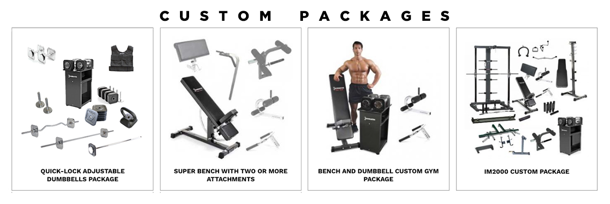 Ironmaster Custom Packages for Home Gyms