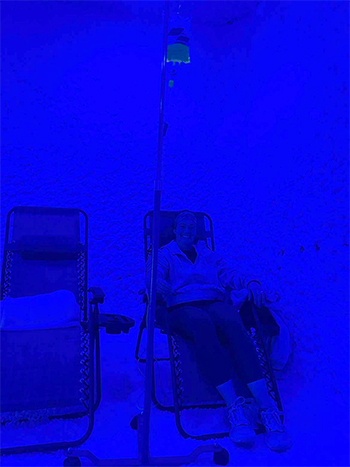 IV Hydration in a Salt Cave