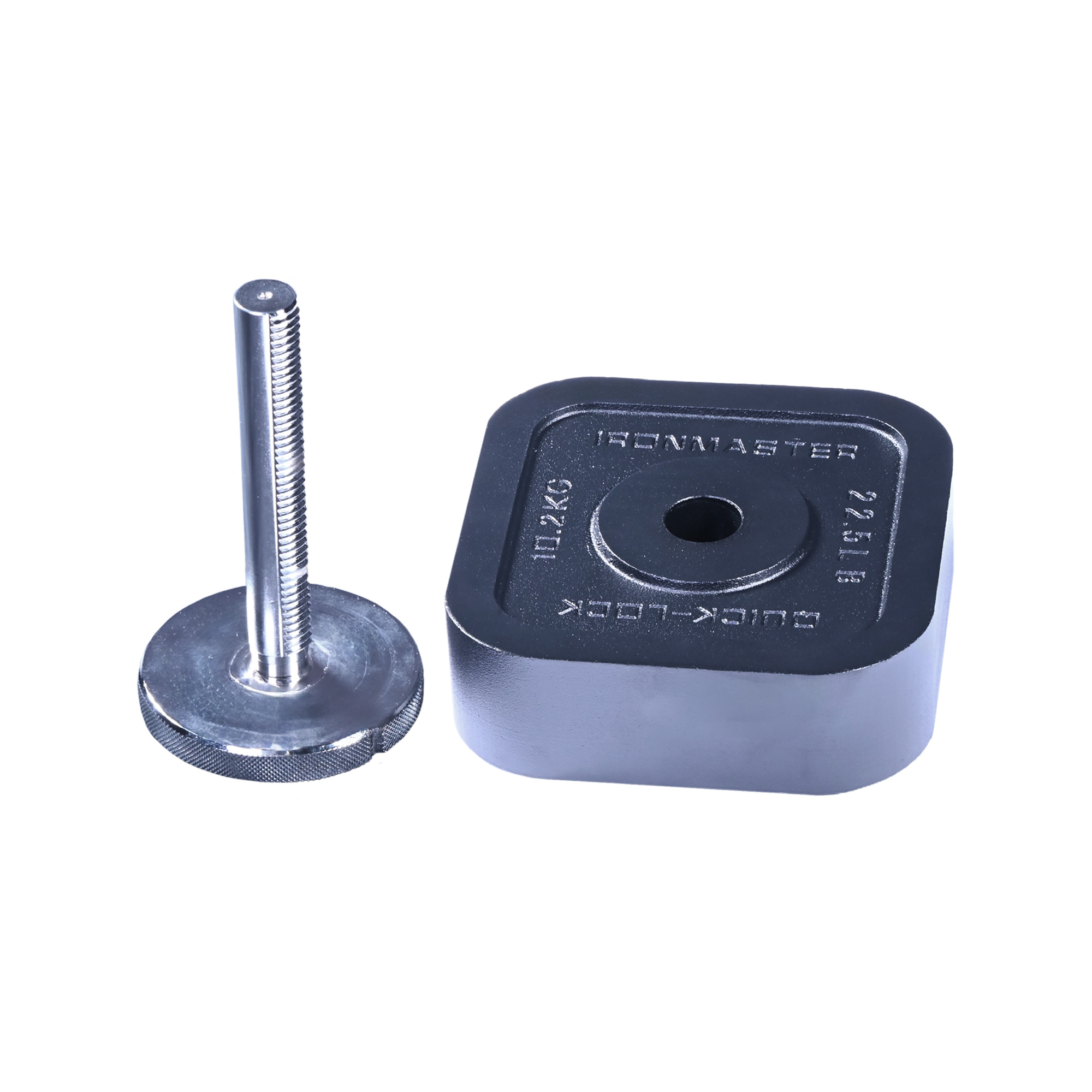 Ironmaster Quick-Lock Adjustable Kettlebell Weight Upgrade, 80 lbs