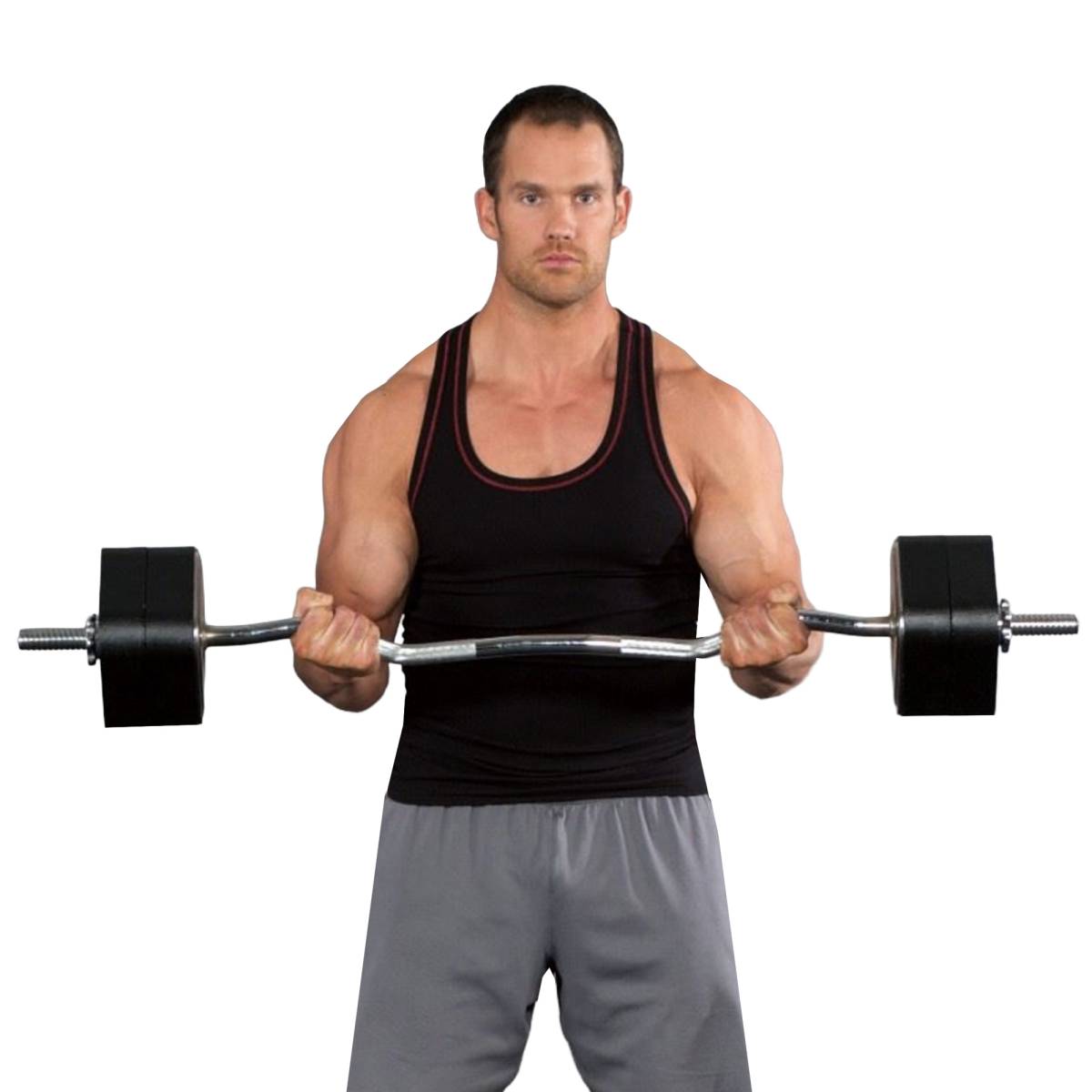 Ironmaster EZ Curl Bar for Quick-Lock Weight Plates