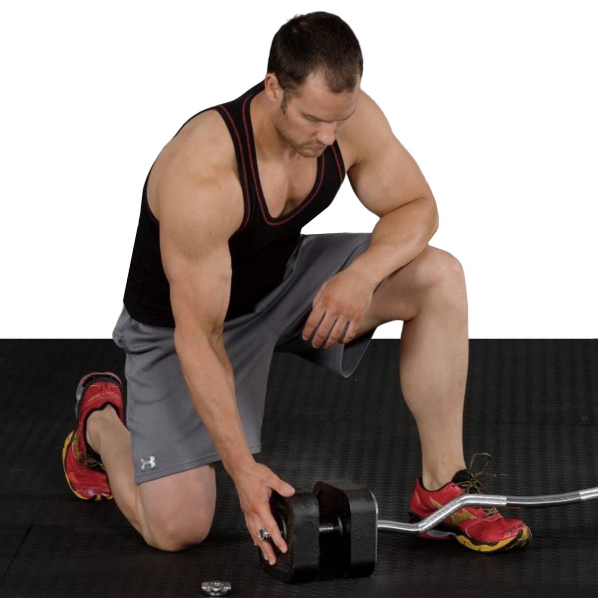 【Ironmaster】ＥＺバー Ironmaster EZ Curl Bar for Quick-Lock Weight Plates