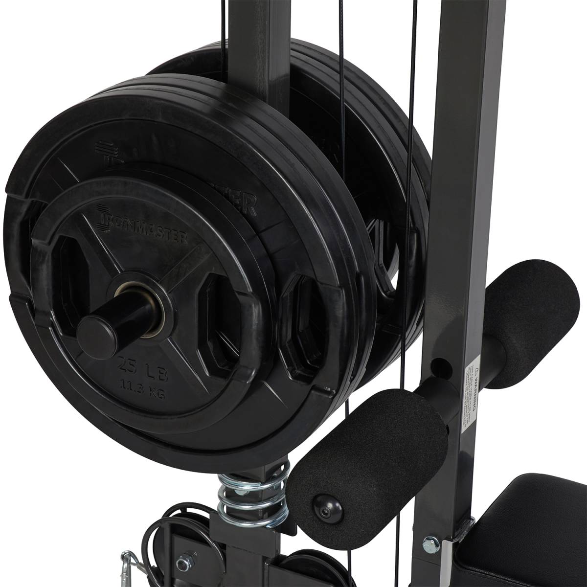 Ironmaster Cable Tower, Super Bench attachment