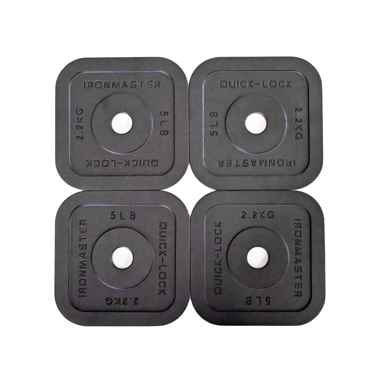 Ironmaster Quick Lock 5 lb Plates 4 Pack