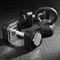 Title image for category: Dumbbells & Kettlebells
