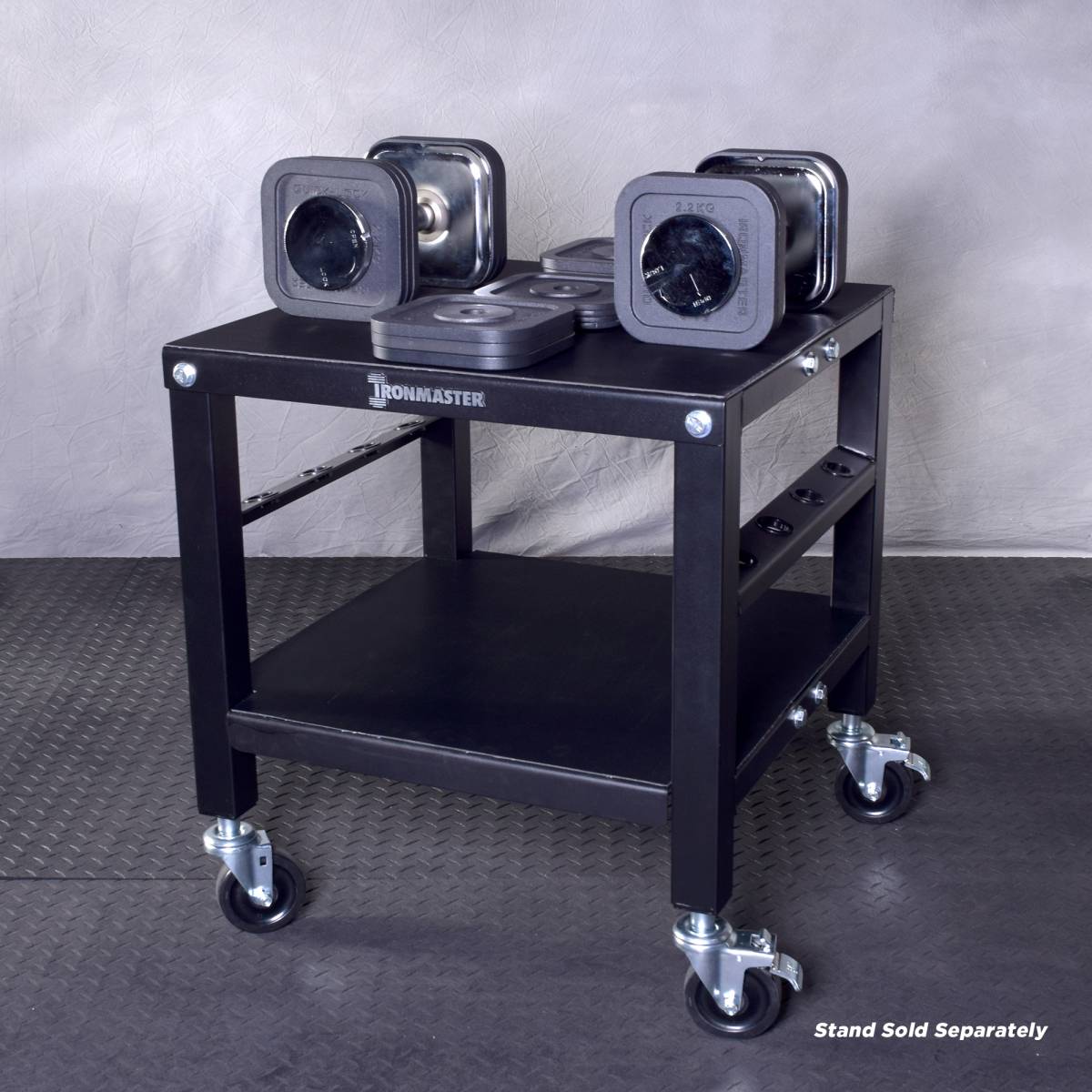 Ironmaster Quick-Lock Adjustable Dumbbell System 75 lb Set