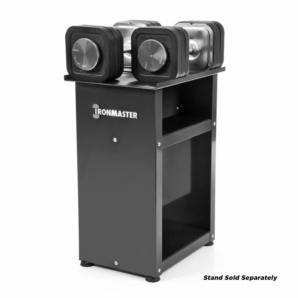 Ironmaster Quick-Lock Adjustable Dumbbell System 75 lb Set