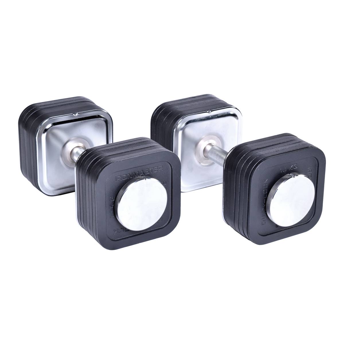 Ironmaster Quick-Lock Adjustable Dumbbell System 75 lb Set