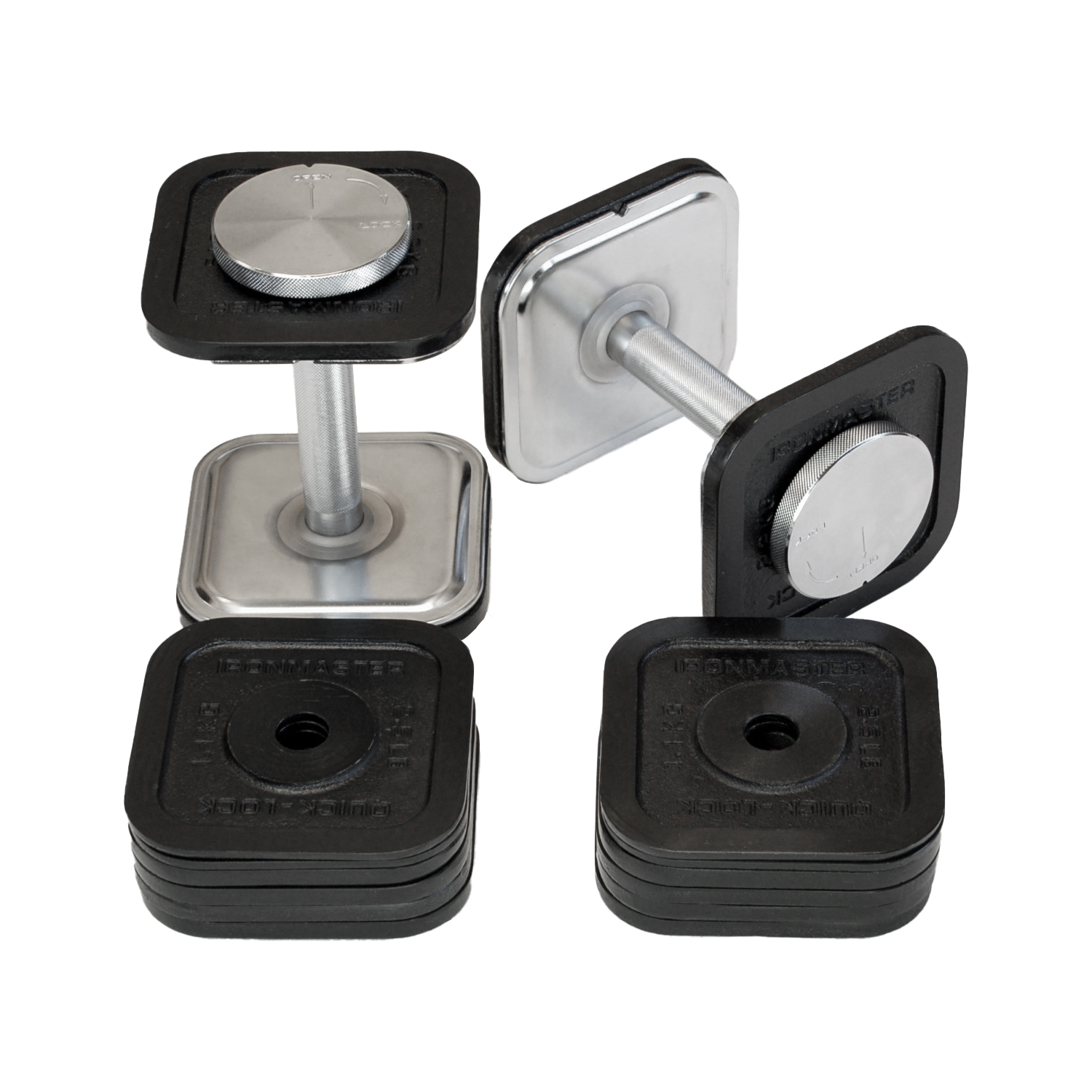 Adjustable dumbbells ironmaster deals