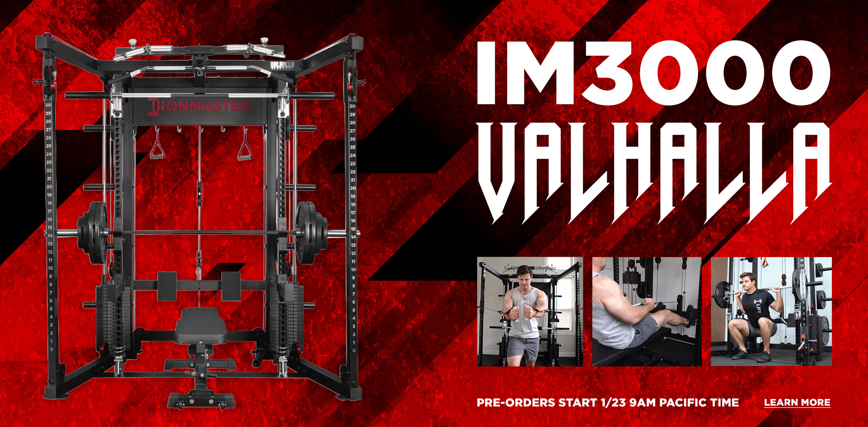 Ironmaster Homepage Black Friday Image