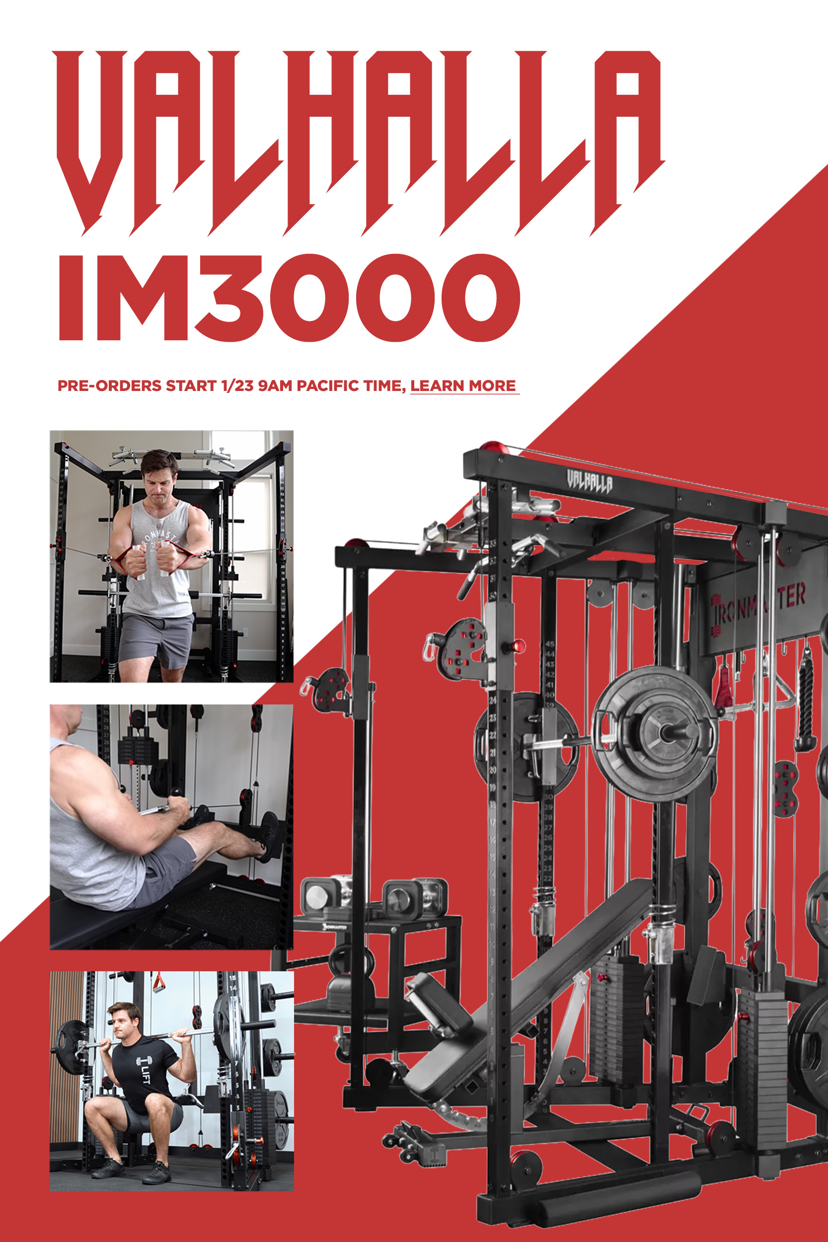 World-class strength training equipment for your own home gym