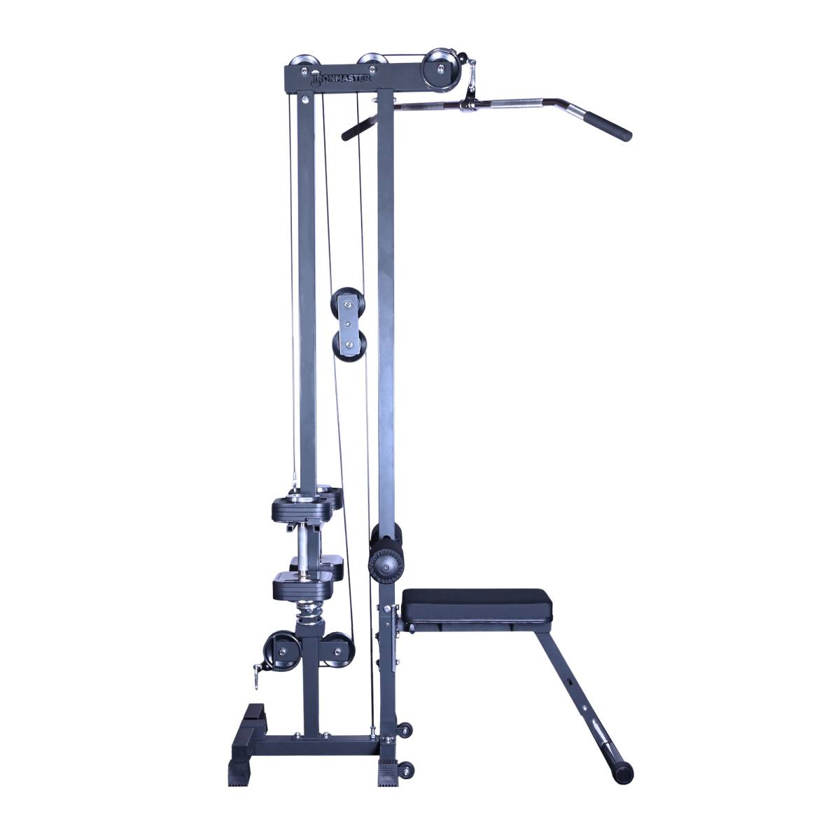 Ironmaster Cable Tower Seat, attachment