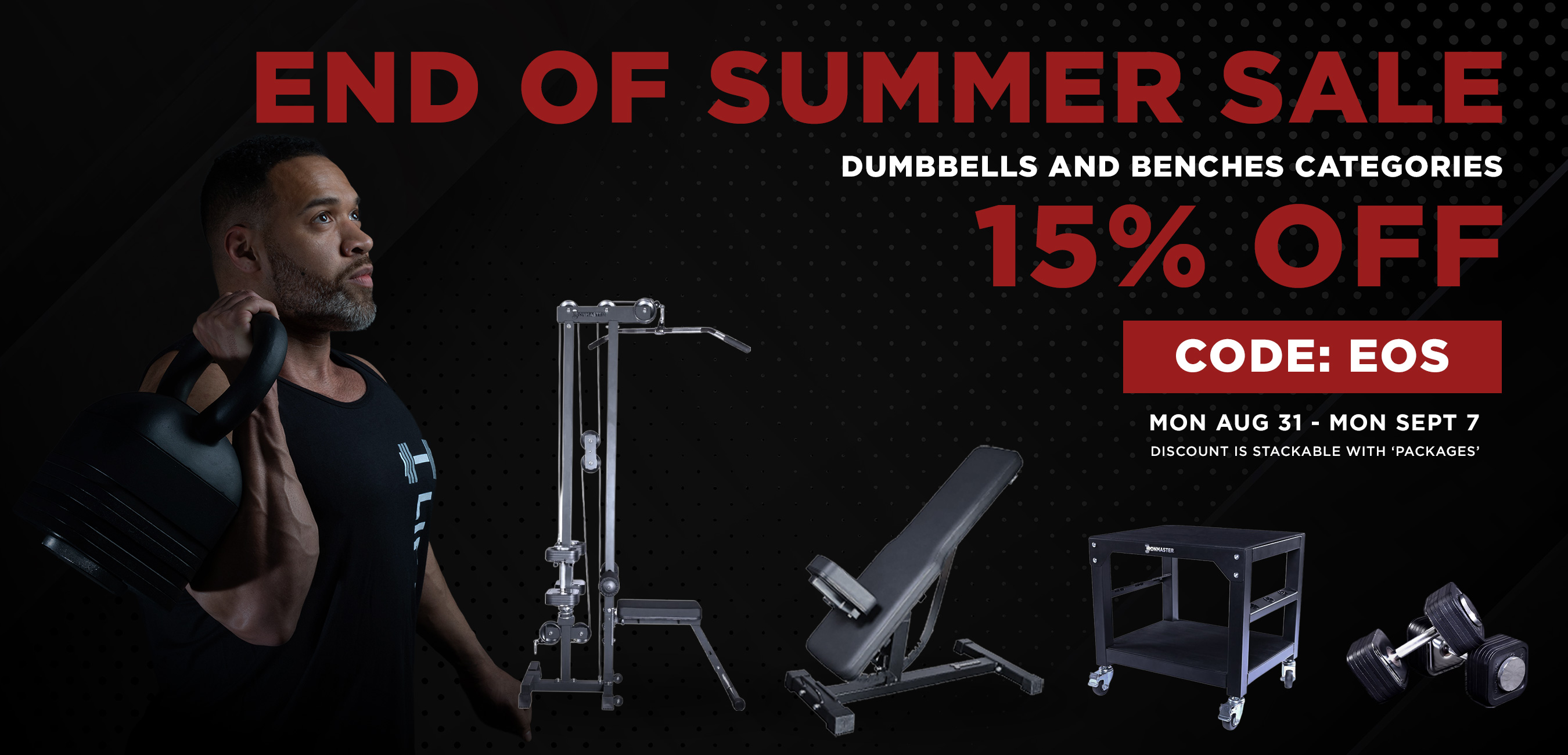 Ironmaster End of Summer Banner image