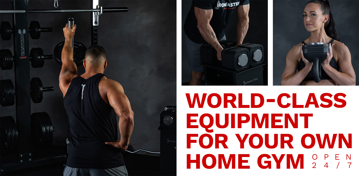 World-class equipment for your own home gym