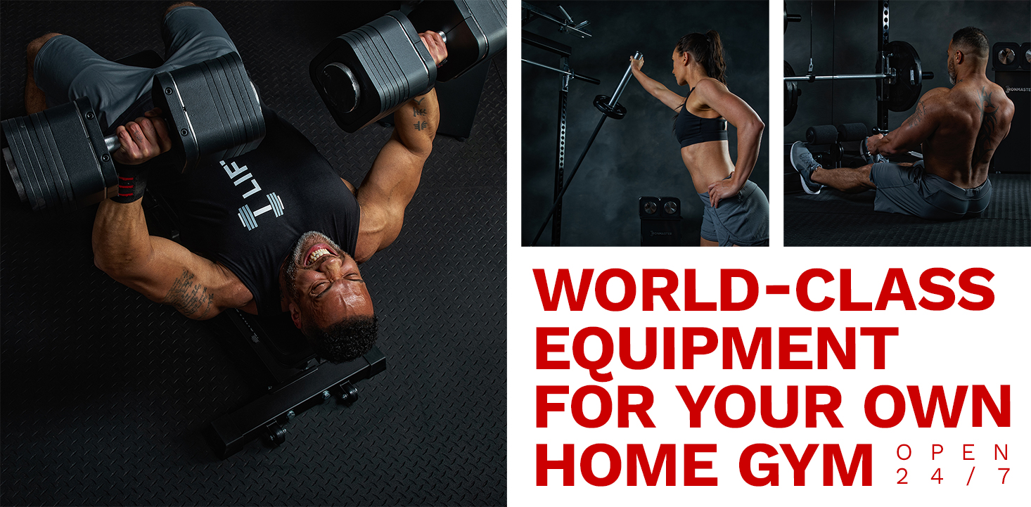 World-class equipment for your own home gym