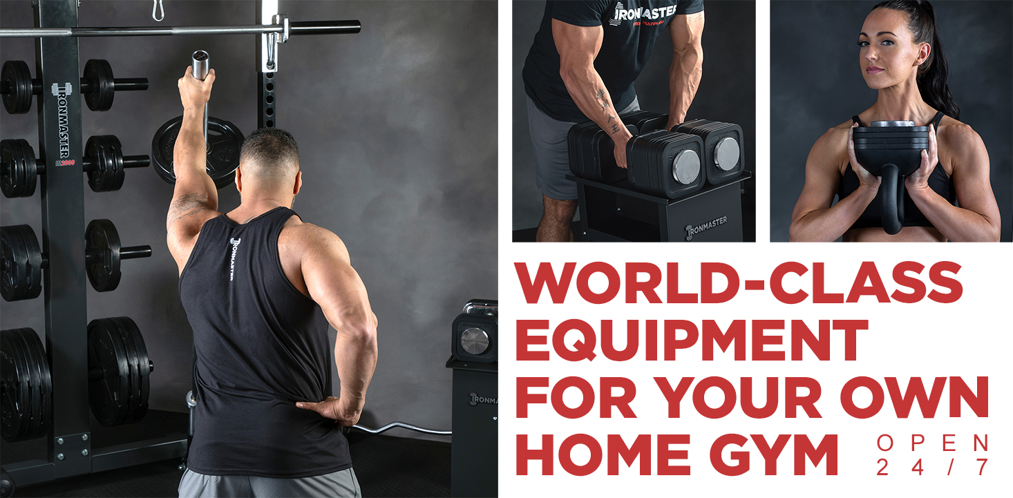 Ironmaster The Best in Home Gym Weight Lifting Equipment including