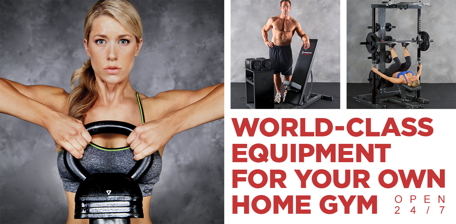 World-class equipment for your own home gym