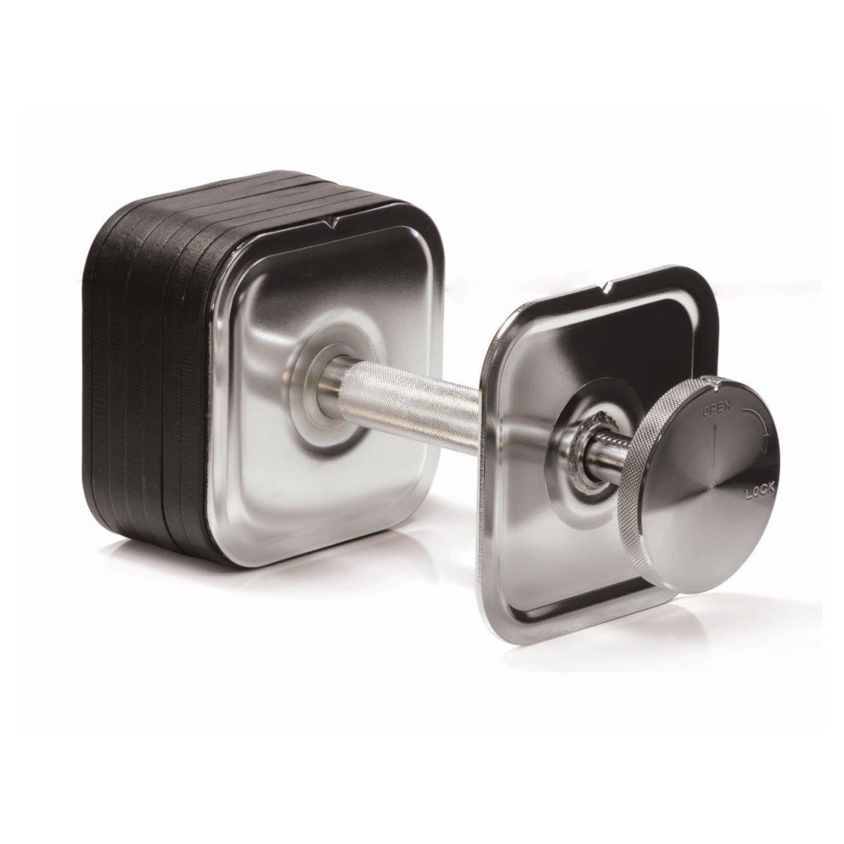 Ironmaster Quick-Lock Adjustable Dumbbell System 45 lb Set