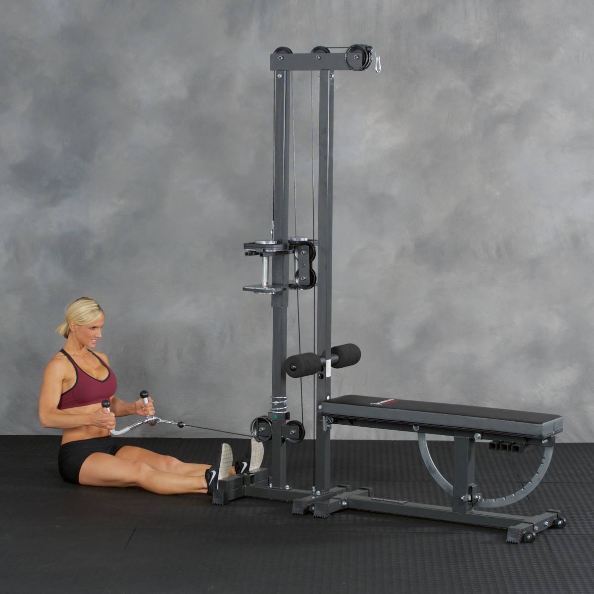 Ironmaster Cable Tower, Super Bench attachment